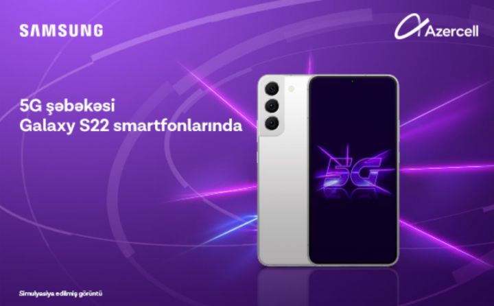 Azercell Samsung istifadəçilərinə 5G-nin sürətini sınamağa imkan yaradır!