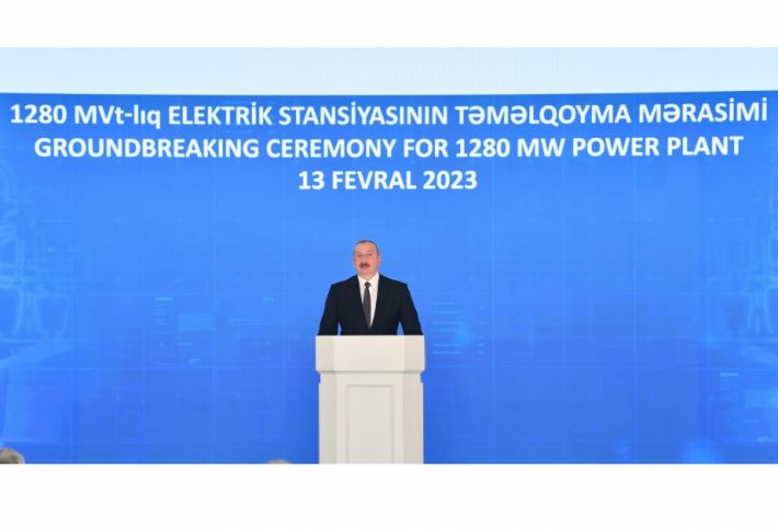 Prezident İlham Əliyevdən "Yeni elektrik stansiyası" açıqlaması