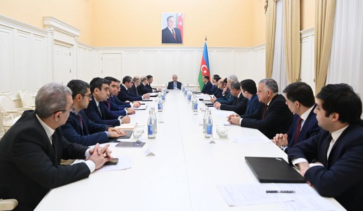 Maliyyə Monitorinqi Xidmətinin sədri Koordinasiya Şurasının iclasında hesabat verdi