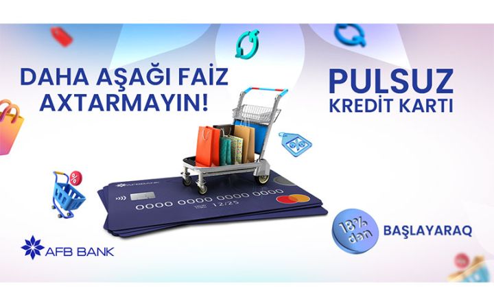 “AFB Bank”dan yeni kampaniya: Daha aşağı faiz axtarmayın
