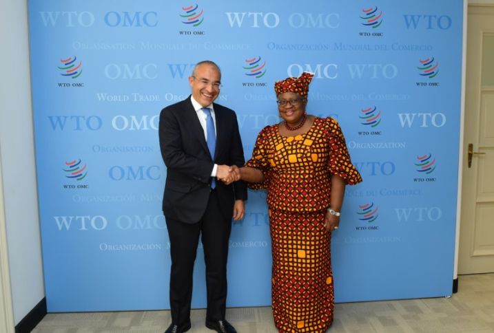 Cabbarov Ümumdünya Ticarət Təşkilatının baş direktoru  ilə görüşüb