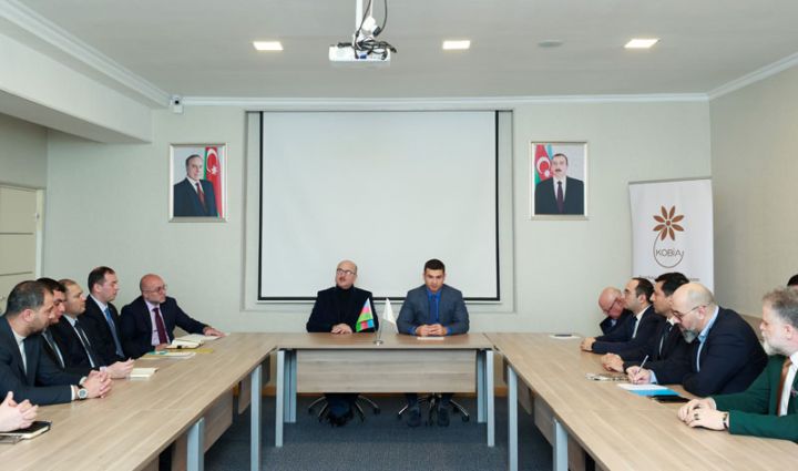 KOBİA Gəncədə sahibkarlarla görüş keçirib