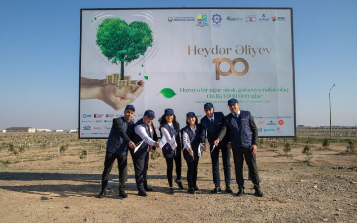 TuranBank ağacəkmə aksiyasına qoşulub