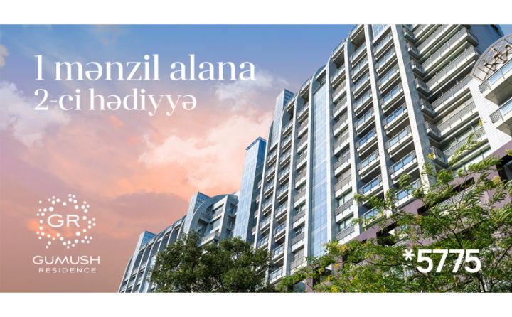 İnanılmaz kampaniya: 1 mənzil alana, 2-ci mənzil hədiyyə olunur