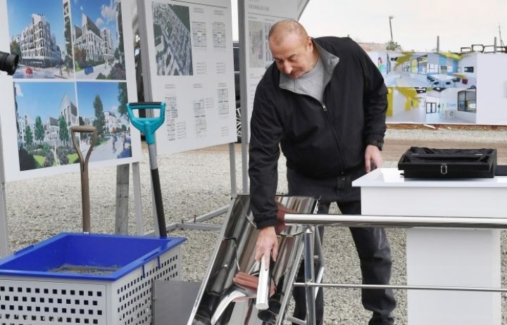 Zəngilanda otel kompleksinin təməli qoyuldu