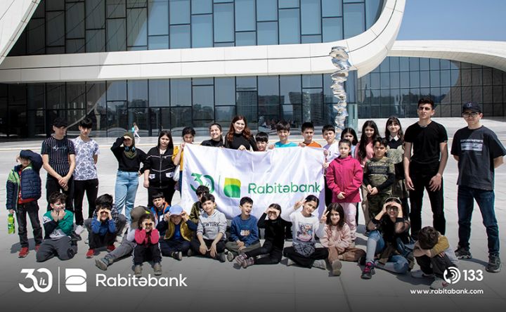 Rabitəbank Şəhid övladları üçün Heydər Əliyev Mərkəzinə ziyarət təşkil etdi