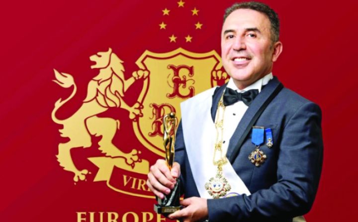 Azərbaycanlı iş adamı nüfuzlu mükafata layiq görülüb