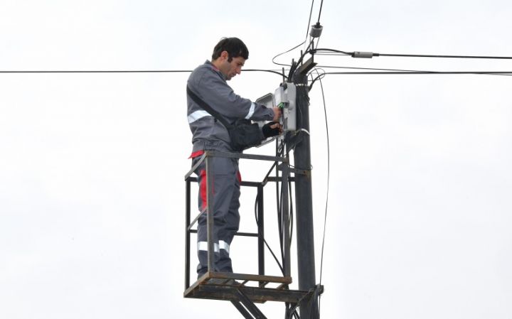 Şəkinin Kiçik Dəhnə kəndi yüksəksürətli internetlə təmin edilir