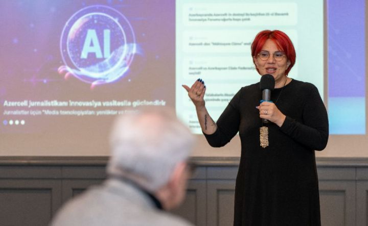 Azercell jurnalistlər üçün “Media Texnologiyaları: yeniliklər və trendlər” adlı təlim təşkil etdi