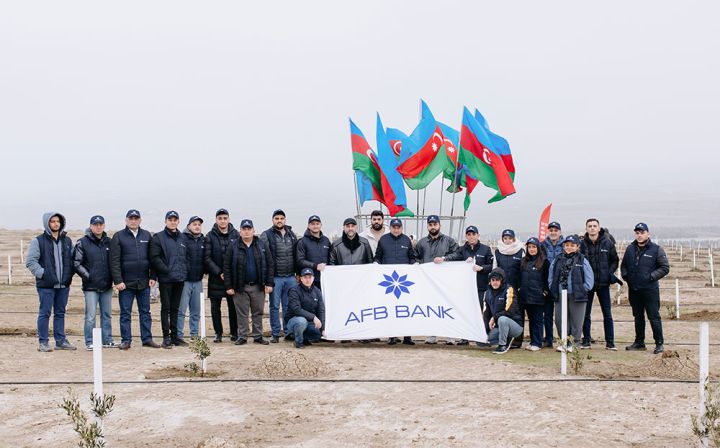 "AFB Bank"dan təbiətin yaşıllaşdırılmasına dəstək
