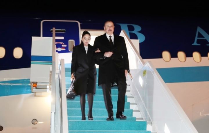 Prezident İlham Əliyev Türkiyədə rəsmi səfərdədir