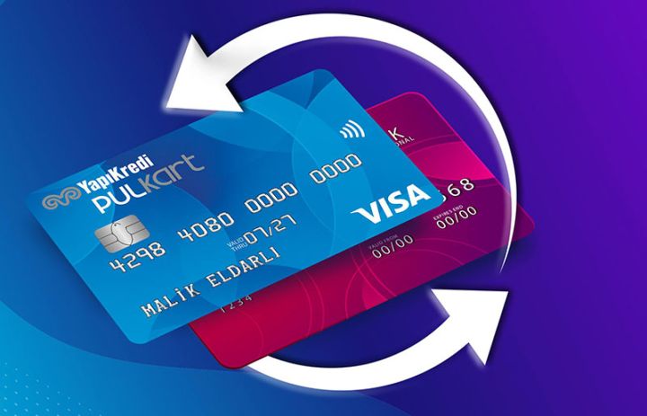 Yapı Kredi Bank Azərbaycanda kartdan karta pul köçürməsi komissiyasızdır!