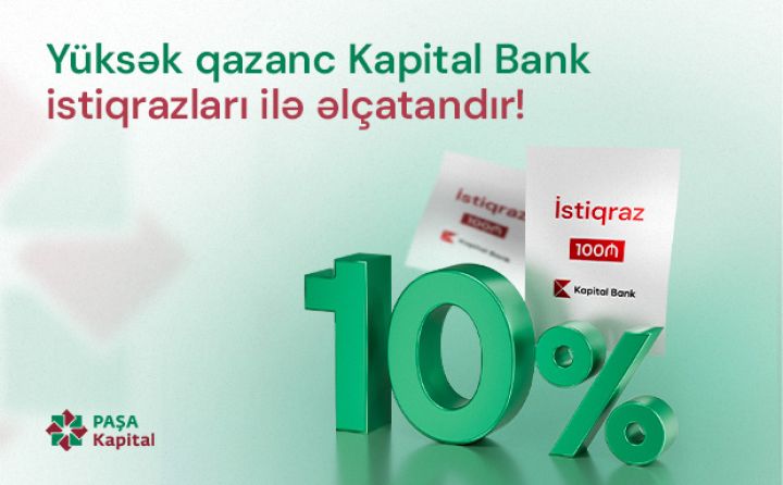 Bugün "Kapital Bank”ın 50 milyon manatlıq istiqrazlarının yerləşdirilməsi həyata keçirilir