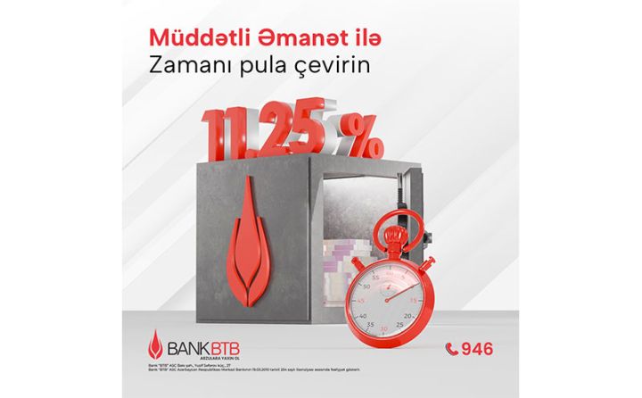 Bank BTB əmanət şərtlərini yenilədi