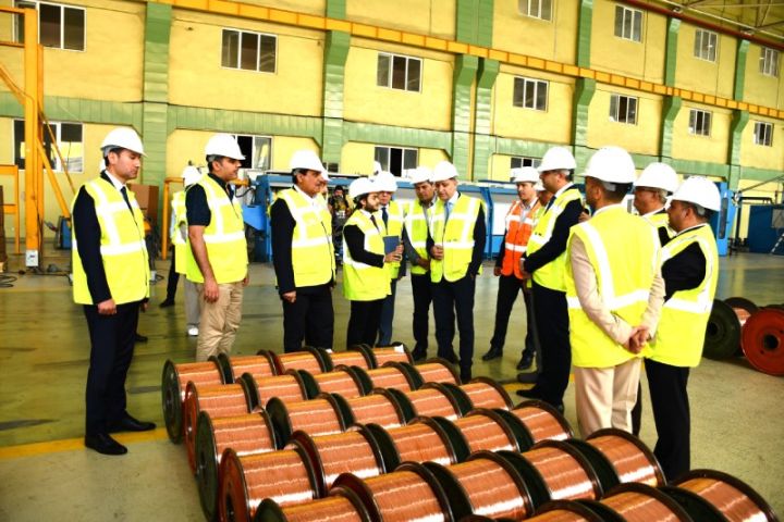 İraq nümayəndə heyəti Sumqayıt Kimya Sənaye Parkının fəaliyyəti ilə tanış olub