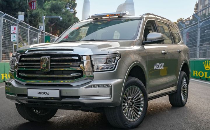 GWM Tank maşınları "F1 Azerbaijan Grand Prix"də Tibbi müdaxilə avtomobilləri qismində cəlb olunub – FOTO - VİDEO