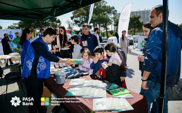 “PAŞA Bank”ın dəstəyi ilə “Tullantıları hədiyyələrə dəyiş” festivalı keçirildi