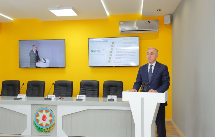 Naxçıvan İqtisadiyyat Nazirliyində istifadə edilən rəqəmsal yeniliklər təqdim olunub