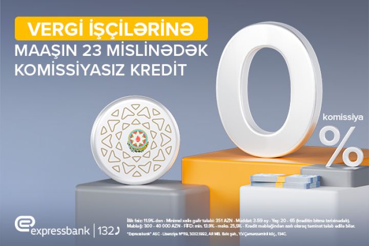 Vergi işçilərinə şad xəbər!