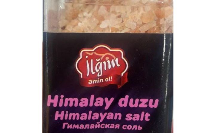 İrandan gətirilən çəhrayı duz “İlğım Himalay duzu” adı ilə satılıb