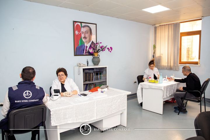 “Baku Steel Company”də talassemiyalı və hemofiliyalı xəstələr üçün qanvermə aksiyası keçirilib