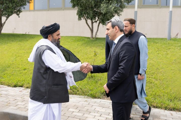 Rövşən Rüstəmov əfqanlar ilə əməkdaşlığı müzakirə edib