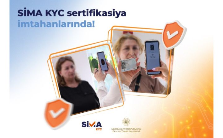 Sertifikatlaşdırma imtahanlarında müəllimlərin şəxsiyyəti SİMA ilə təsdiq edilib