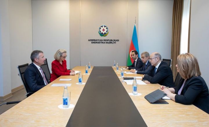 Energetika naziri “ExxonMobil” şirkətinin vitse-prezidenti ilə görüşüb