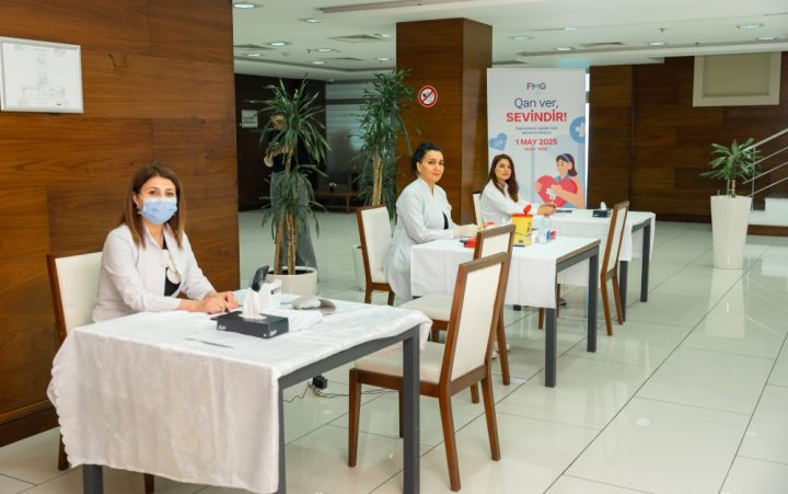 BEGOC Biznes Mərkəzində talassemiyadan əziyyət çəkən uşaqlar üçün qanvermə aksiyası keçirilib