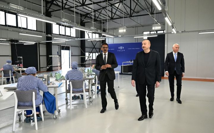 “LATIFA” Laçın tikiş fabriki açıldı - 1,2 milyon manat sərmayə, 30 yeni iş yeri