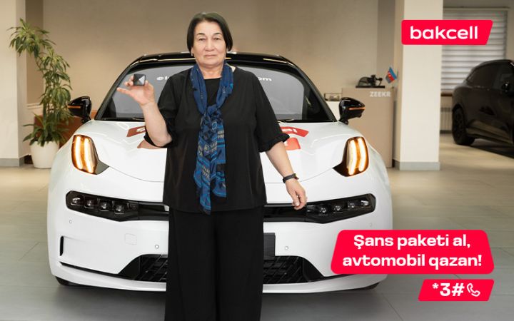 Bakcell-in meqa lotereyasında 6-cı avtomobil sahibinə çatdı!