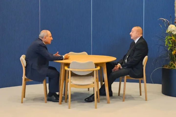 Əliyev və Paşinyanın görüşü baş tutub