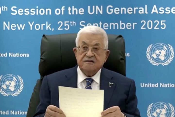 Mahmud Abbas: HAMAS-ın gələcəyi yoxdur, silahı yerə qoymalıdırlar