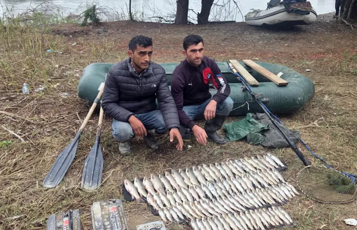 Qanunsuz balıq ovu faktları aşkarlanıb - 9198 manat zərər