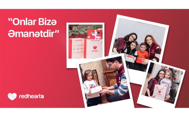 “Onlar Bizə Əmanətdir” layihəsi çərçivəsində şəhid övladlarına hədiyyələr təqdim edilib