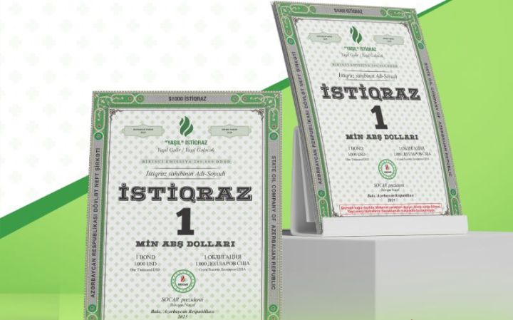 SOCAR-ın yeni “Yaşıl” istiqrazlarına abunə yazılışı başladı