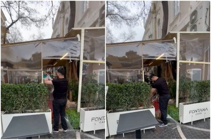 “Fontana” restoranına bitişik tikili söküldü