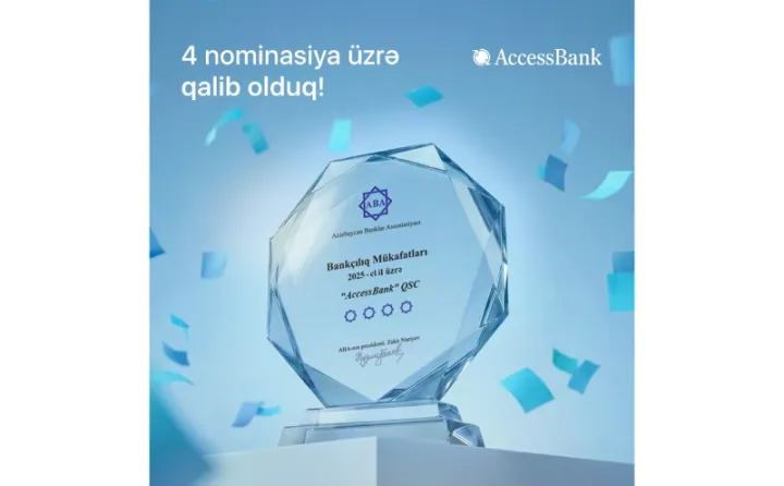 AccessBank dörd nominasiya üzrə qalib oldu!