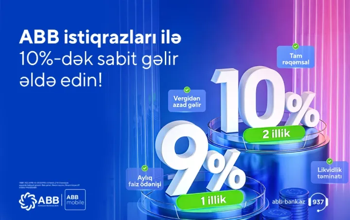 ABB istiqrazlarına yüksək investor marağı davam edir: sifarişlər təklifi 2 dəfə üstələdi