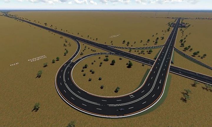 4 hərəkət zolaqlı olacaq, eni 27.5 metr təşkil edəcək