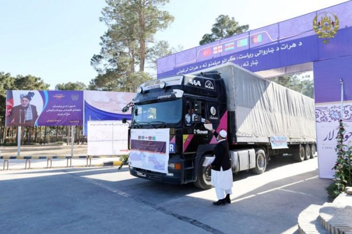 Azərbaycanın da iştirak etdiyi Lapis-Lazuli marşrutu ilə yükdaşımalarına start verilib