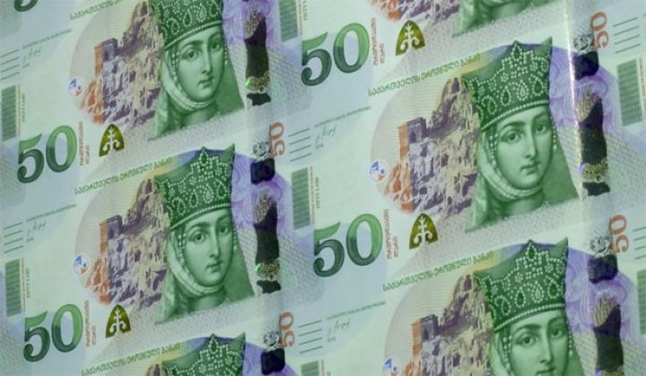 Gürcüstan milli valyutası son iki ilin ən aşağı səviyyəsinə düşüb
