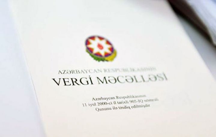 Vergi Məcəlləsində dəyişiklik edilməsi barədə qanun layihəsi - TAM MƏTN