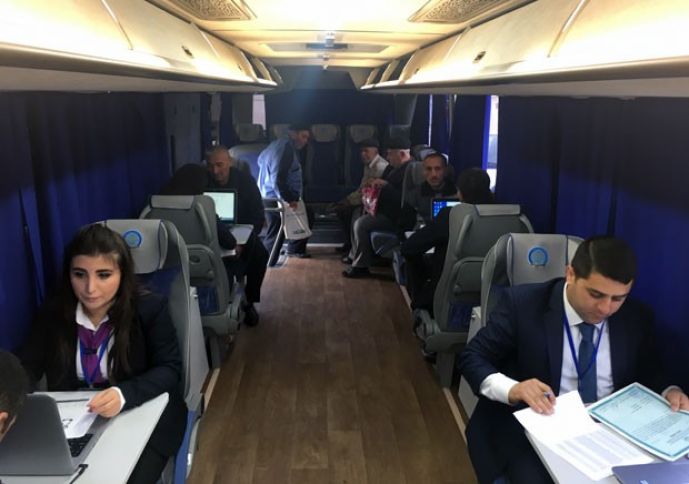 Bölgələri gəzəcək əmlakın yeni mobil qeydiyyatı ofisi işə düşdü