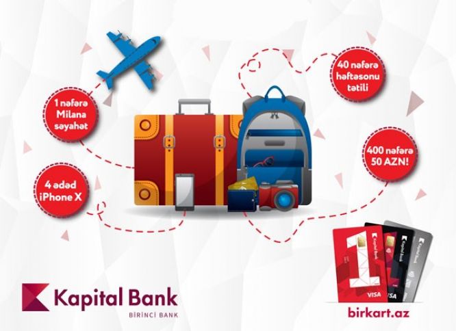 Kapital Bank-ın müştərisi Milana səyahət qazandı