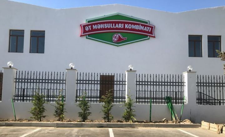 Yeni Ət məhsulları kombinatı fəaliyyətə başlayacaq