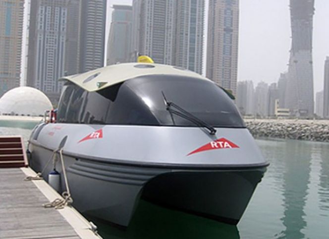 Dubayda ticarət mərkəzinə su taksisi ilə getmək olacaq