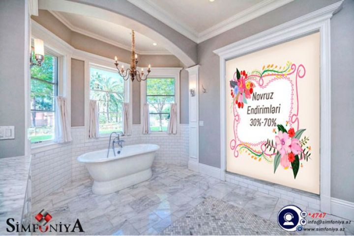 “Simfoniya” Dizayn Ticarət və Təmir mərkəzi BAHAR endirimlərinə start verdi