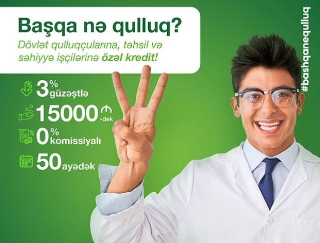 Rabitəbankdan dövlət qulluqçularına xüsusi təklif!