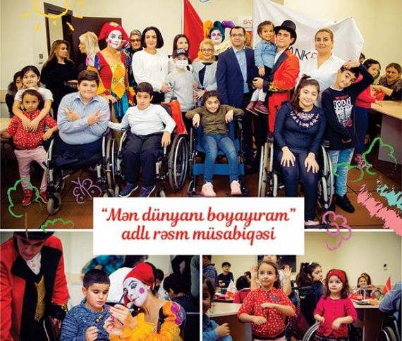 Bank BTB əlilliyi olan uşaqlar üçün sosial layihə keçirib
